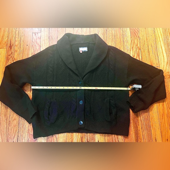 Pilcro Black Shawl Collar Cardigan - Picture 5 of 8